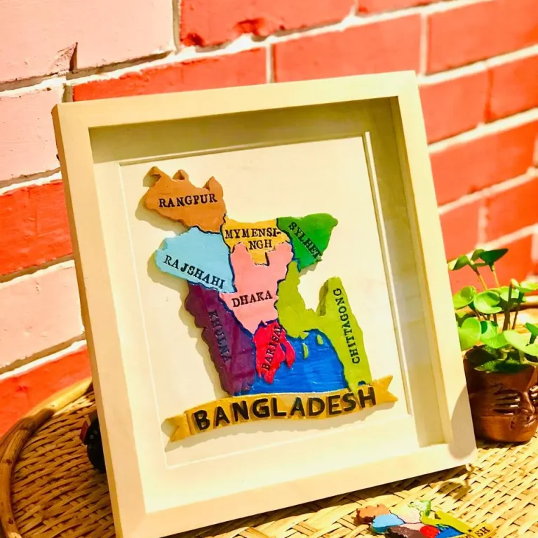Map Themed Frame