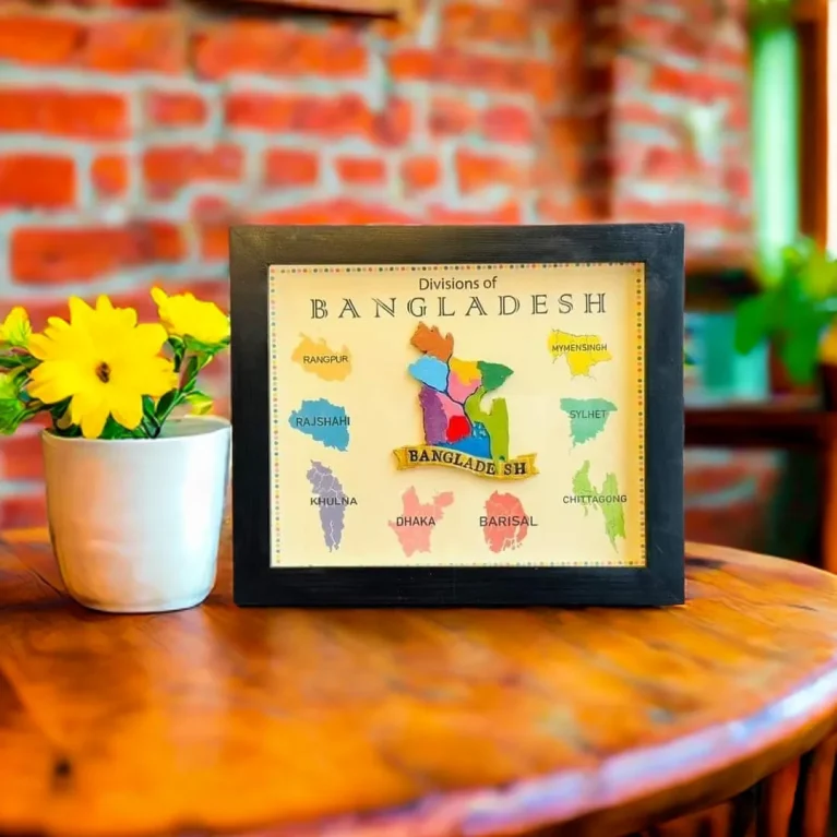 Bangladesh Divisions Map – A Unique Decorative Piece