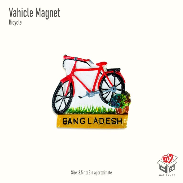 Fridge Magnet Bicycle
