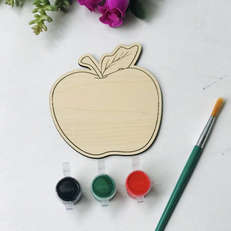 Wooden Apple Set