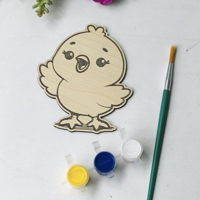 Wooden Chicken Set