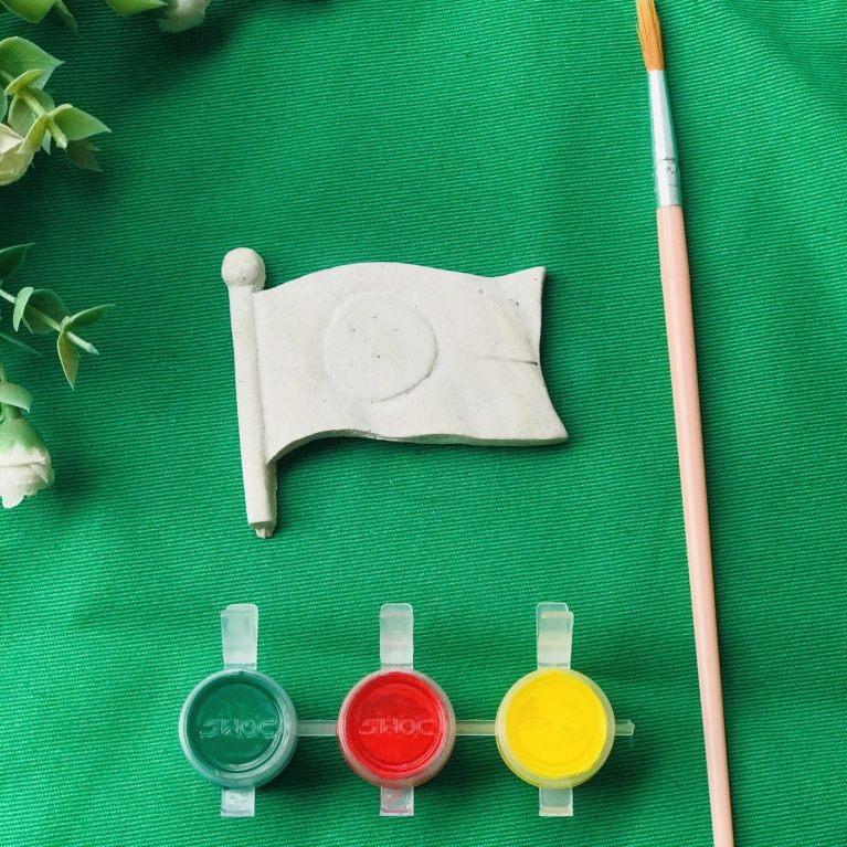 Bangladesh Flag Colouring chip