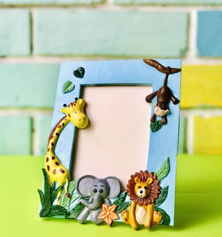 Baby Safari-Themed Photo Frame