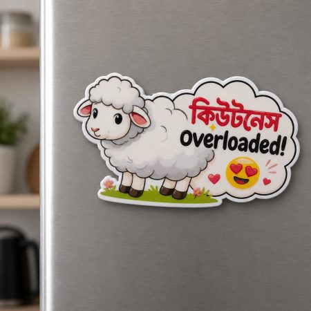 Cuteness Overloaded- Kids Qurbani Cute Fridge Magnet
